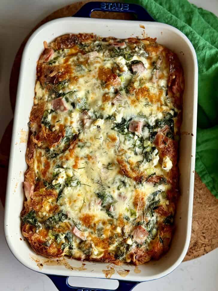 spanakopita croissant bake