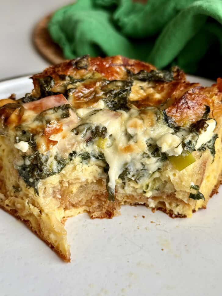 spanakopita croissant bake