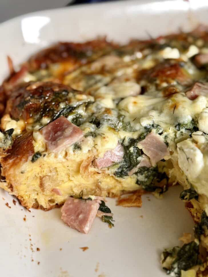 spanakopita croissant bake