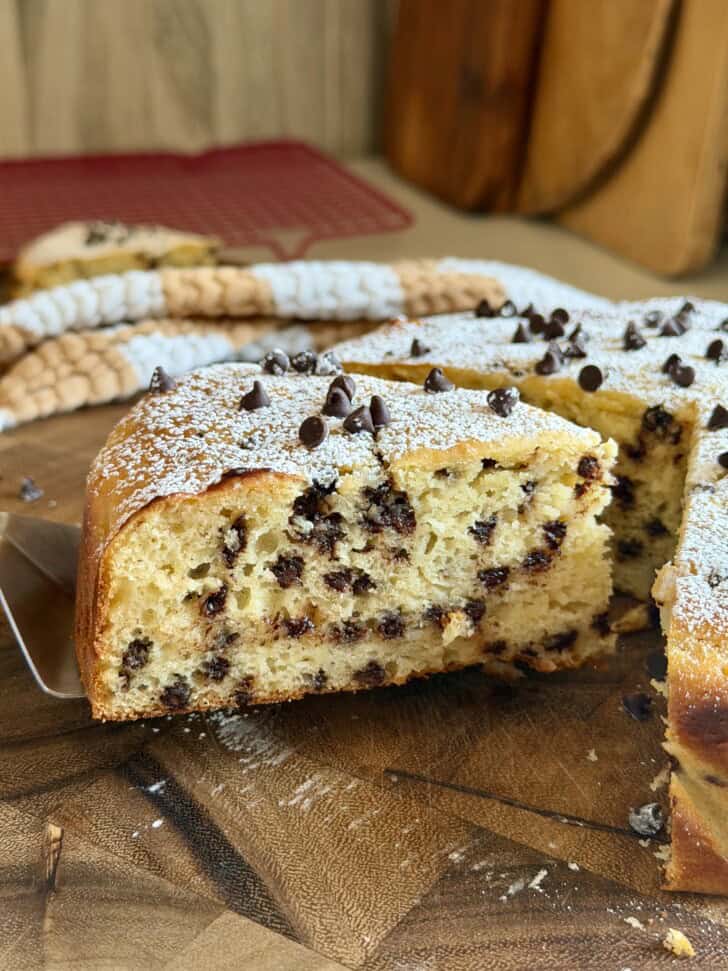 chocolate chip ricotta cake