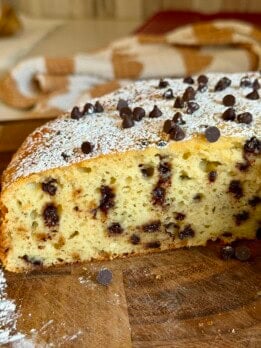 chocolate chip ricotta cake
