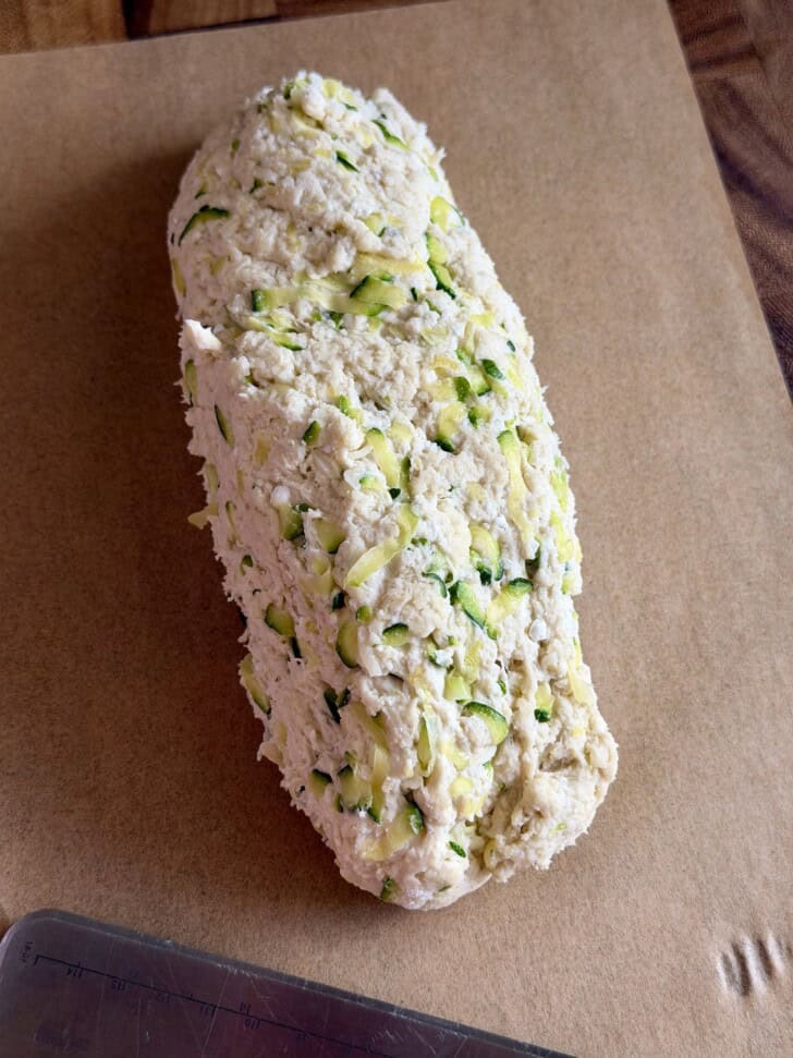 easy zucchini cottage cheese flagels
