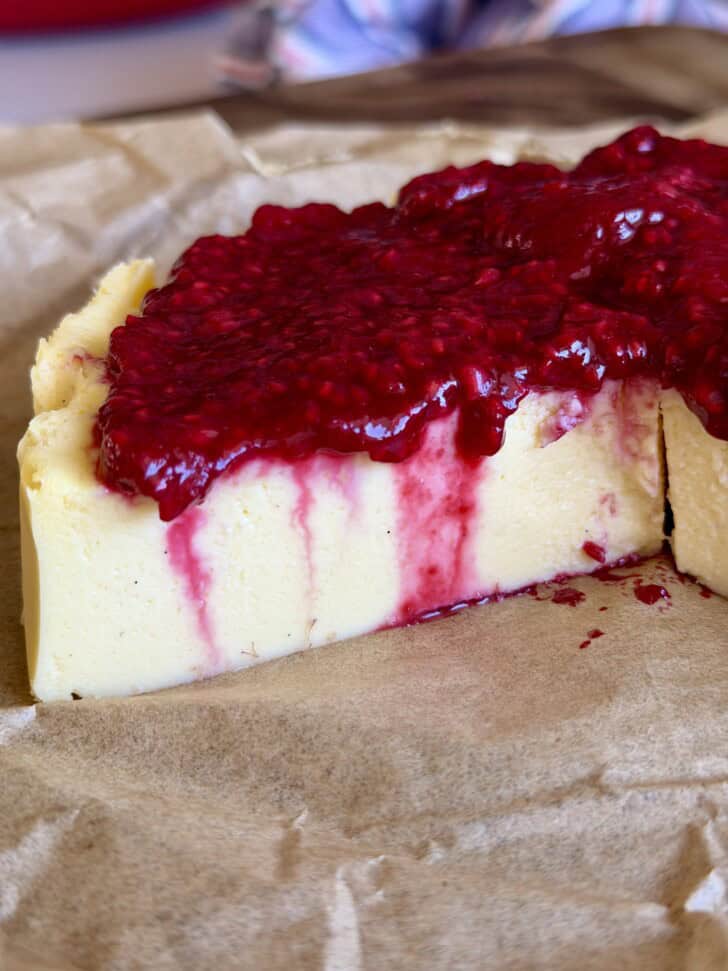 4 ingredient lemon cottage cheesecake