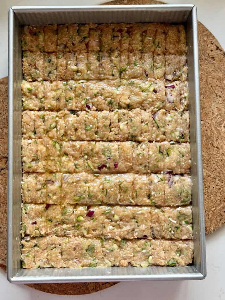 sheet pan chicken zucchini kebabs