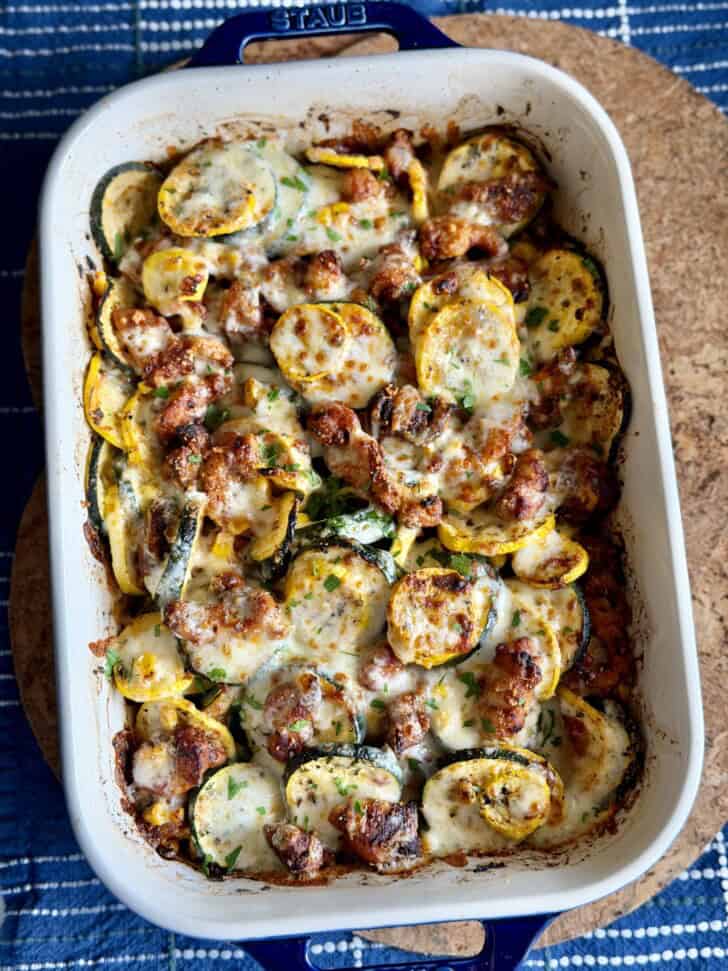 chicken zucchini corn bake