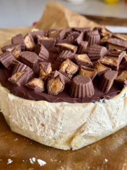 no bake peanut butter cottage cheese cake