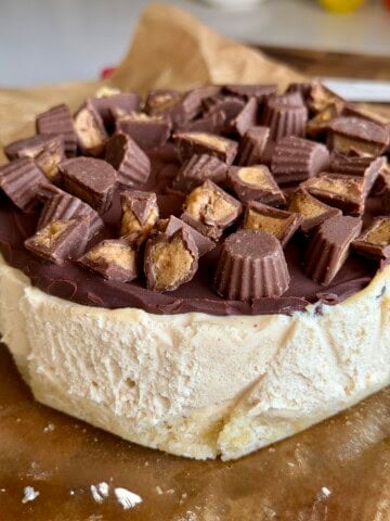 no bake peanut butter cottage cheese cake