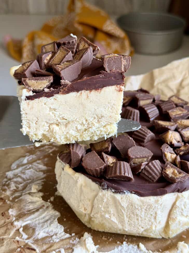 no bake peanut butter cottage cheese cake