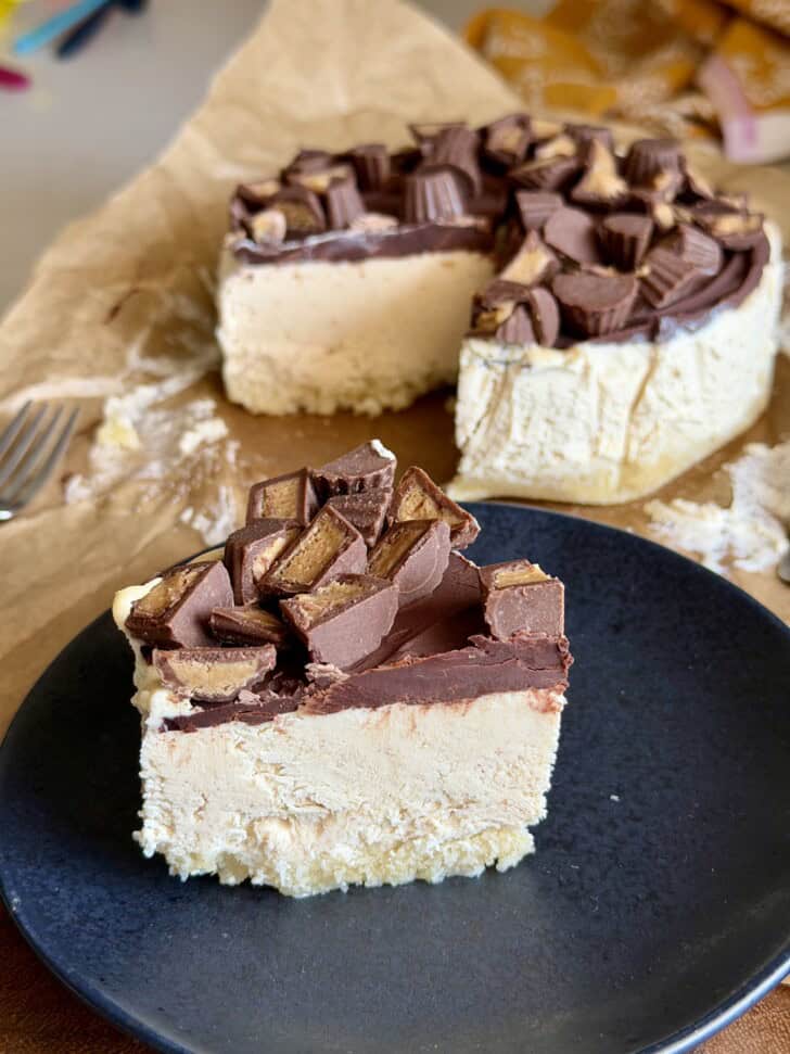 no bake peanut butter cottage cheese cake