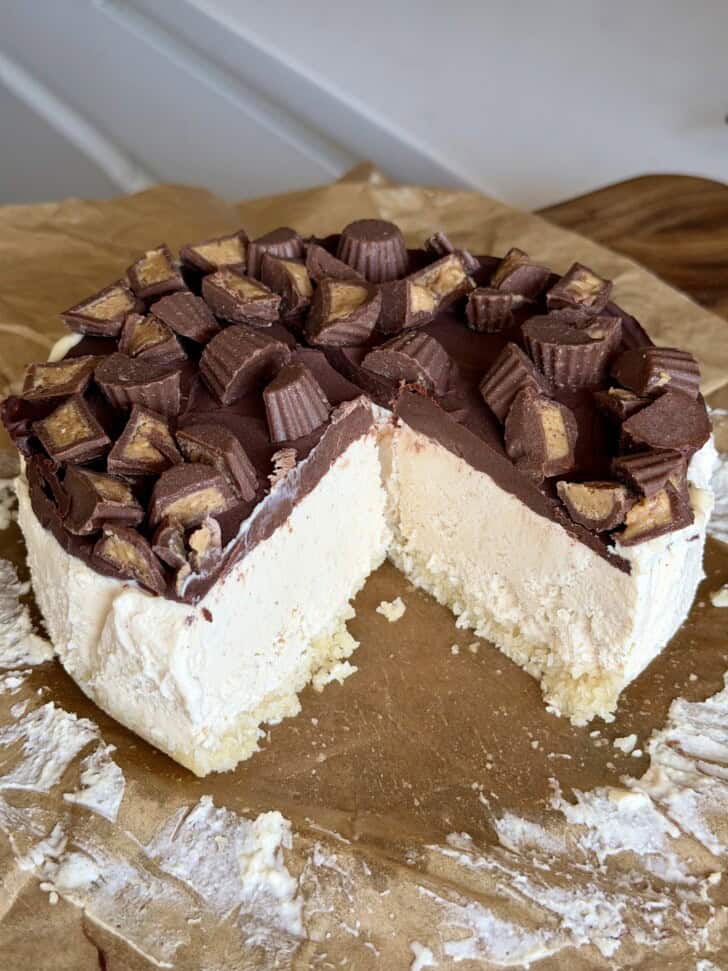 no bake peanut butter cottage cheese cake