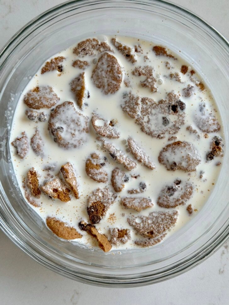 easy cookie basque cheesecake
