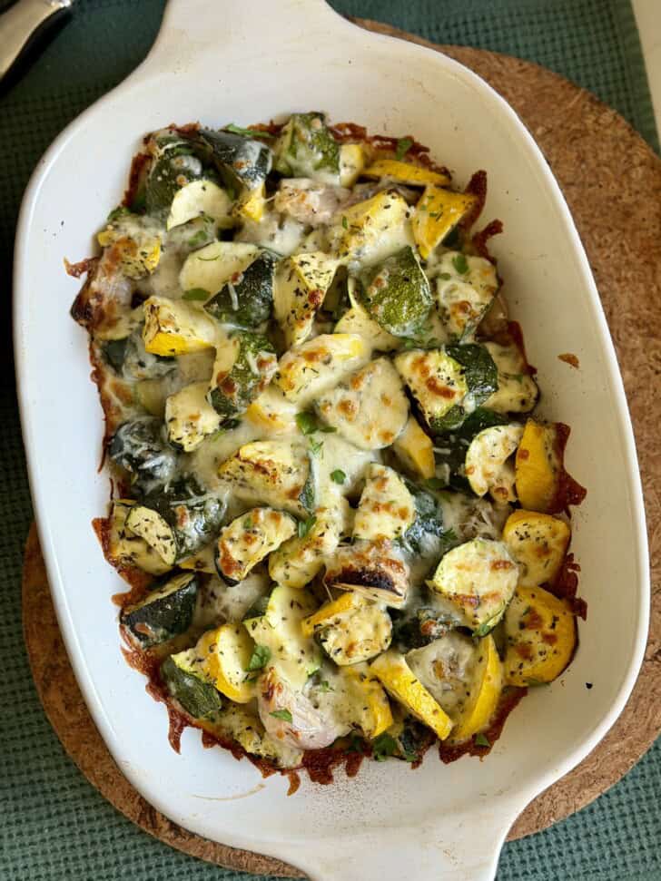 baked cheesy zucchini meatballs