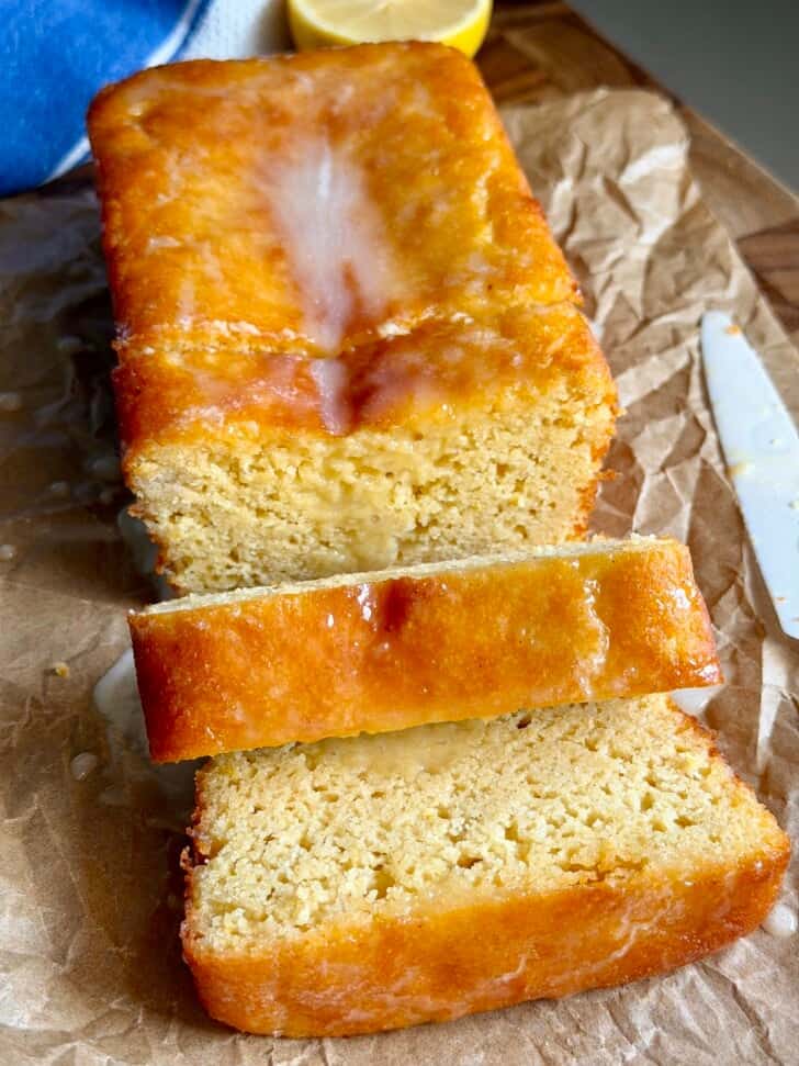keto lemon loaf