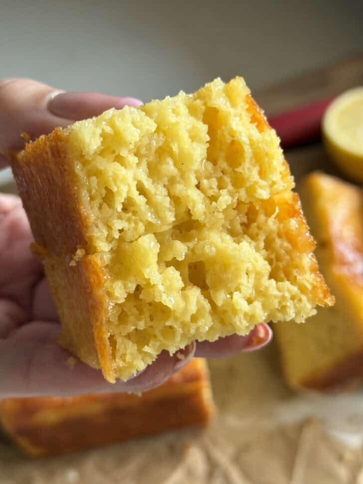 keto lemon loaf